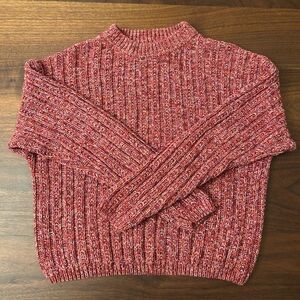 Universal Thread Red Knit Sweater women’s size small